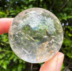 Clear quartz Sphere's