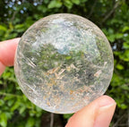 Clear quartz Sphere's