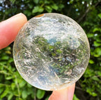 Clear quartz Sphere's